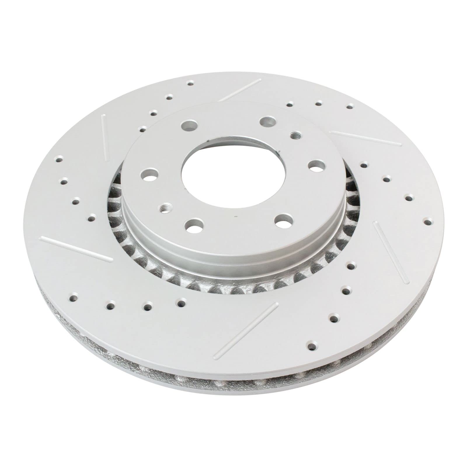 High-Performance Ceramic Brake Pads & Coated Rotors Kit - Front Brake Upgrade for Cars, Trucks & SUVs - Perfect for Daily Commuting, Off-Roading & High-Speed Driving