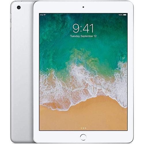 Apple iPad 5th Generation (2017 Model) 9.7-inch 128GB Silver - WiFi + Cellular - Perfect for Work, School & Entertainment