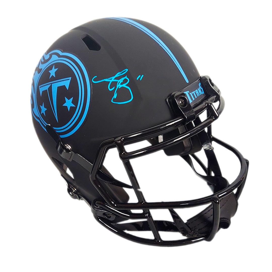AJ Brown Autographed Tennessee Titans Eclipse Speed Full Size Replica Football Helmet - Beckett Certified - Perfect for Collectors, Fans, and Sports Memorabilia Displays