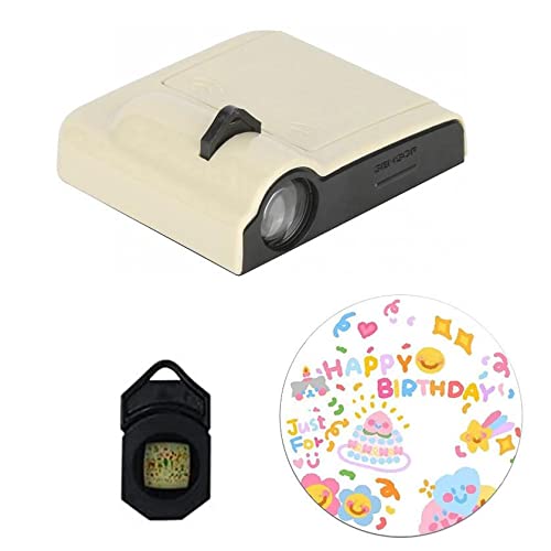 Happy Birthday Projector Light - Creative Electronic Party Decoration with Ambient Lighting for Birthday Background & Banner | Perfect for Indoor Celebrations, Home Parties & Special Events