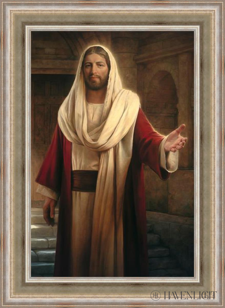 Come Follow Me by Howard Lyon - Inspirational Christian Art Print for Home, Church & Office Decor