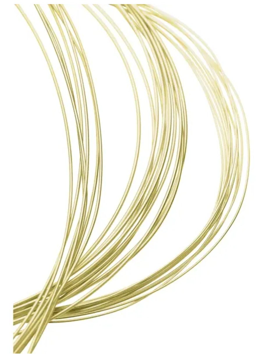 14K Solid Gold Wire - White, Yellow, Rose & Green Gold Dead Soft Round Wire (12-24 Gauge) for Jewelry Making, Wire Wrapping, DIY Crafts & Fine Jewelry - Perfect for Rings, Necklaces & Bracelets