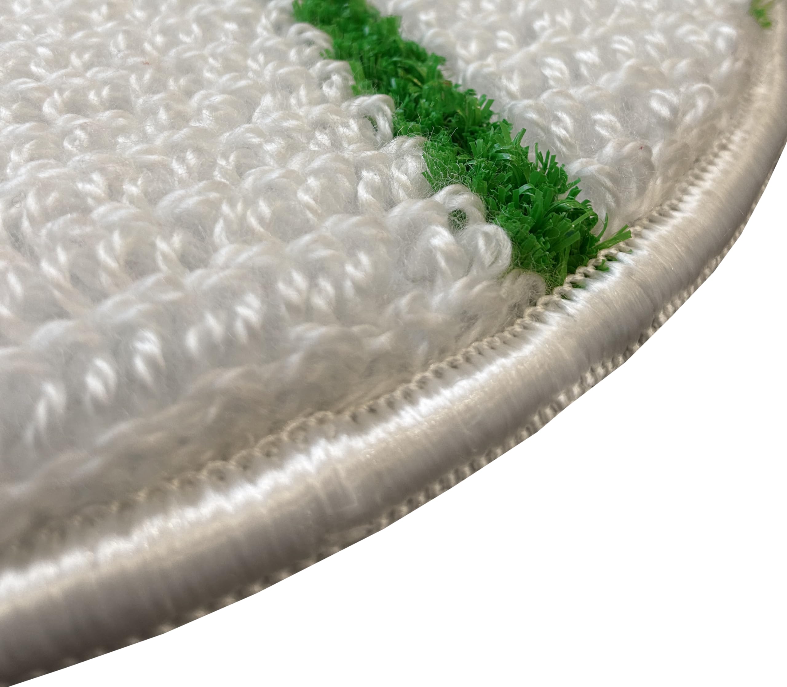 Commercial Grade Low-Profile Synthetic Carpet Bonnet with Scrubber Strips - 19 Inch - 3-Pack for Professional Cleaning - Perfect for Hotels, Offices, and Commercial Spaces