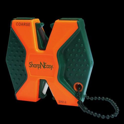 AccuSharp 336C Blaze Orange 2-Step Knife Sharpener - Professional Knife Sharpening Tool for Kitchen, Hunting & Outdoor Use - Perfect for Chefs, Campers & Home Cooks