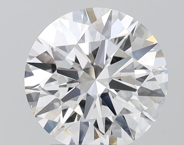 2.12 Carat D Color VVS2 Clarity Round Lab-Created Diamond for Engagement Rings & Fine Jewelry