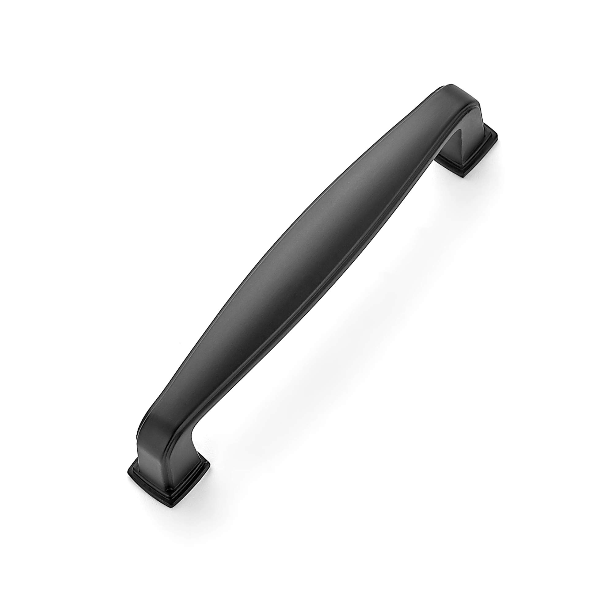 Ravinte 1 Pack Matte Black Kitchen Cabinet Handles - 3-3/4 Inch Solid Cabinet Pulls & Drawer Handles for Modern Cabinets, Cupboards & Furniture - Perfect for Kitchen Renovation, Bathroom Upgrade & Home Improvement Projects