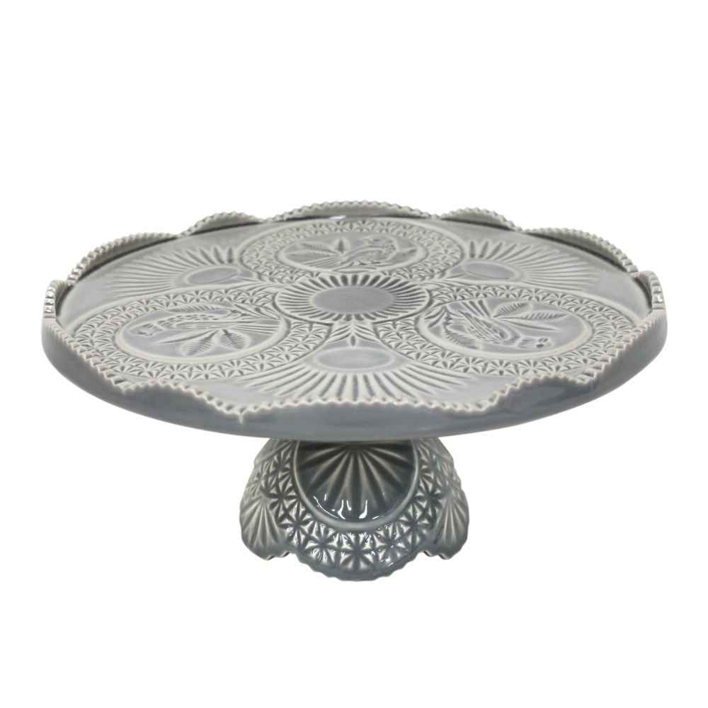 Crystal Grey Pearl Serving Platter Set - Elegant Dinnerware for Parties, Entertaining & Special Occasions