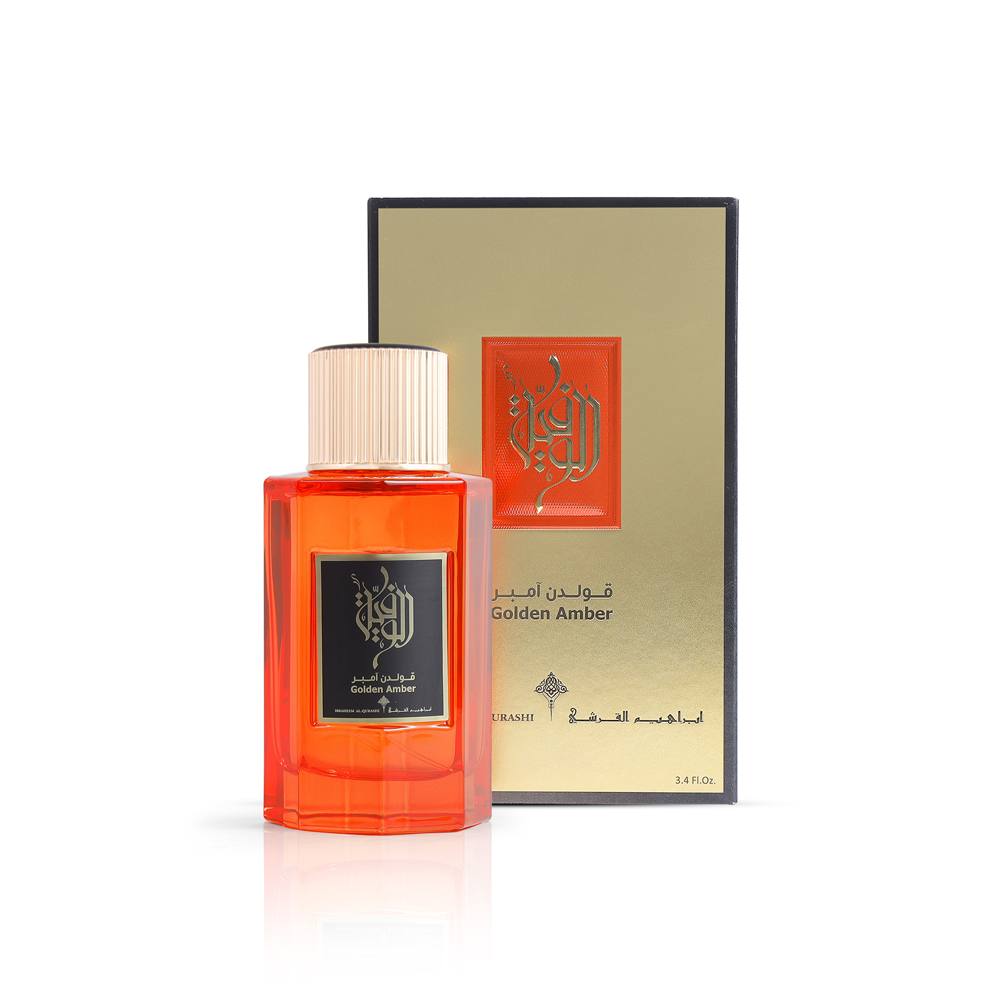 Al Wafia Golden Amber Eau de Parfum 100ml for Women - Luxurious Oriental Floral Scent for Evening Wear & Special Occasions