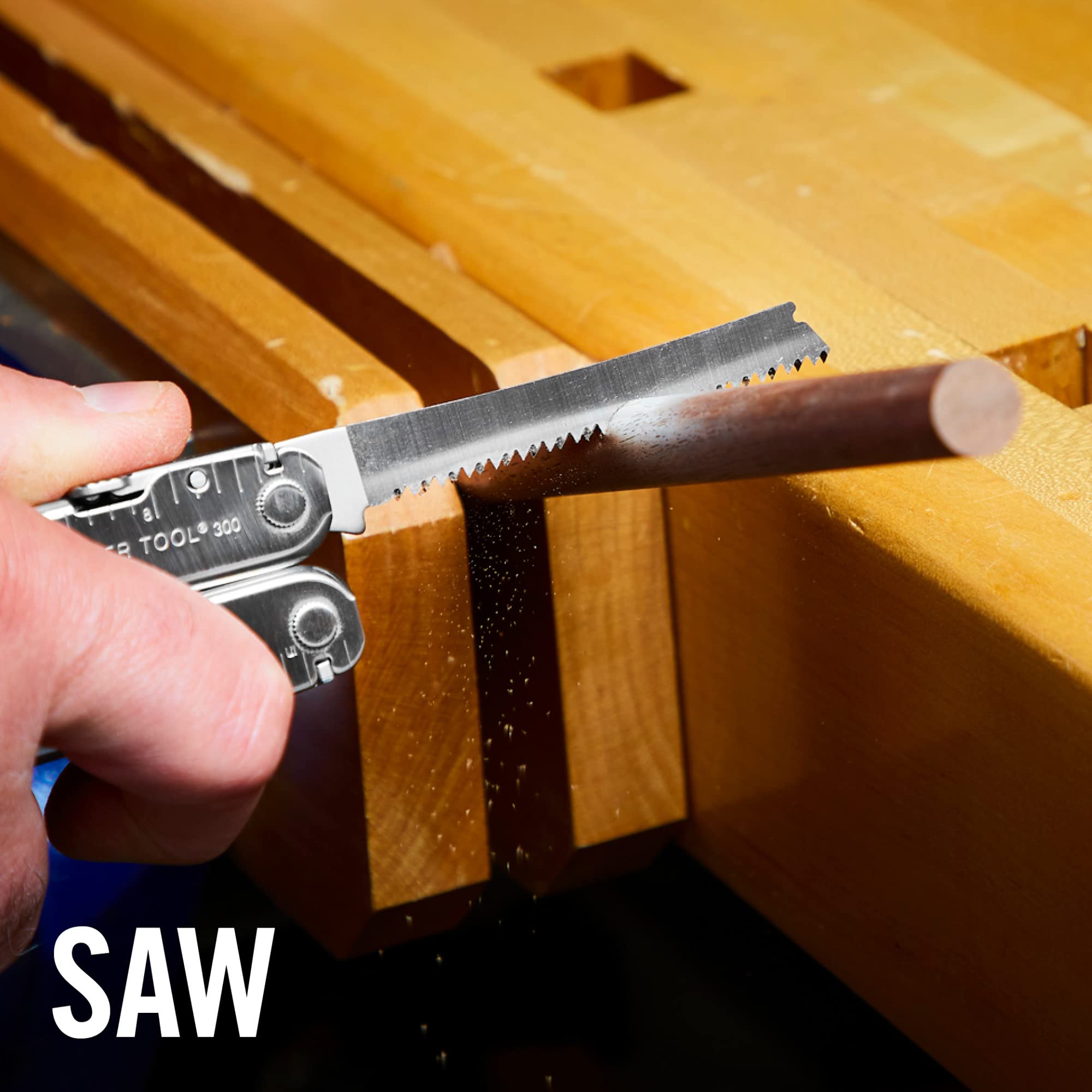 LEATHERMAN Super Tool 300 Multitool - 19-in-1 Stainless Steel Multi-Tool with Replaceable Wire Cutters, Saw, Pliers & Nylon Sheath | Perfect for Camping, Hiking, Emergency Repairs & Outdoor Adventures