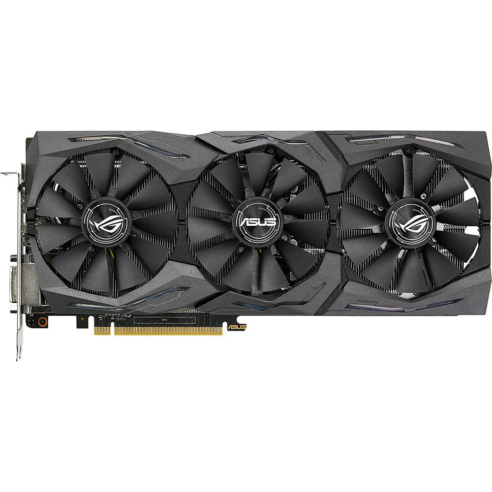 ASUS ROG Strix Radeon RX 480 8GB GDDR5 OC Edition Graphics Card with DP 1.4 & HDMI 2.0 - AMD Polaris Architecture for Gaming, VR & 4K Video Editing
