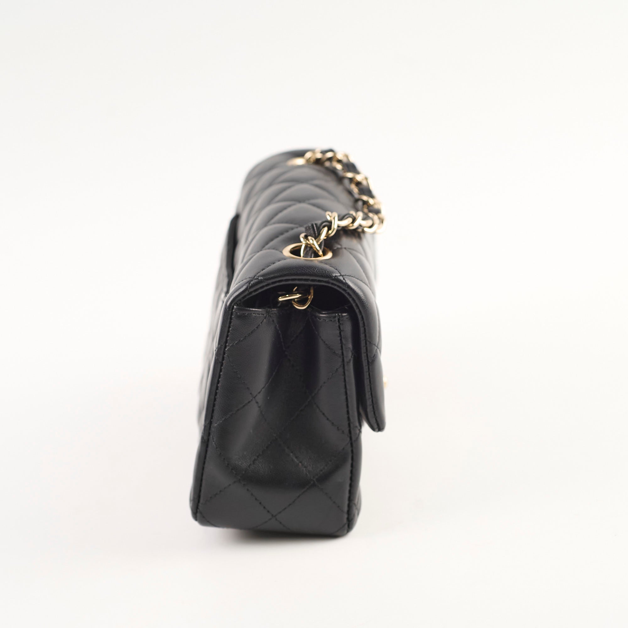 Chanel Mini Rectangular Bag Black Lambskin Leather with Microchip 2022 - Luxury Crossbody Purse for Women, Perfect for Date Night & Evening Events