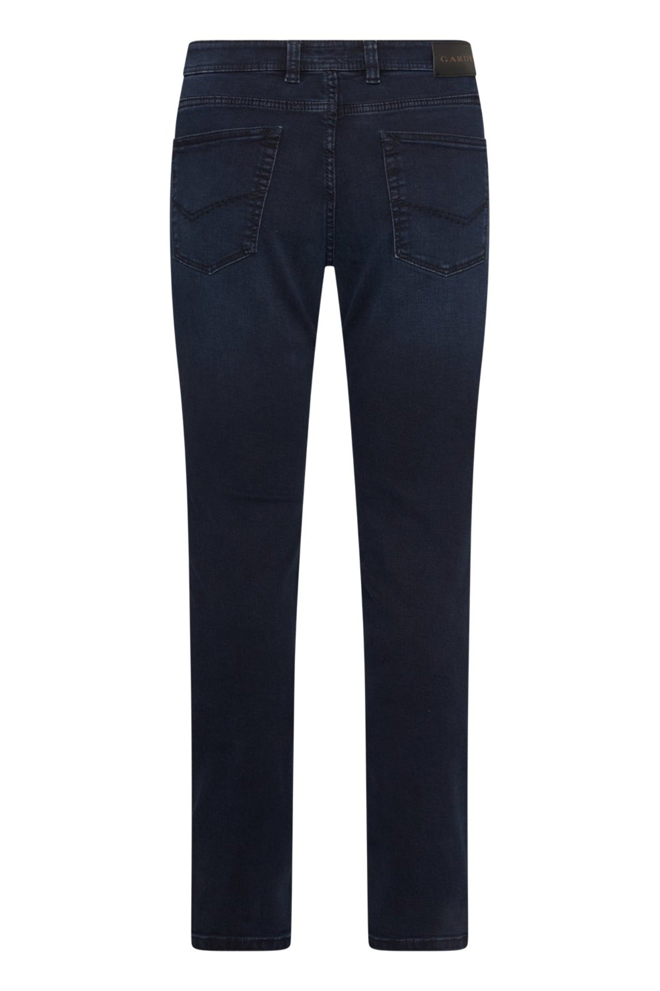 GARDEUR Sandro Left Hand Twill Denim Jeans for Men - 32 Inch Inseam, Rinse Wash - Slim Fit Stretch Comfort - Perfect for Casual Wear & Office Outfits