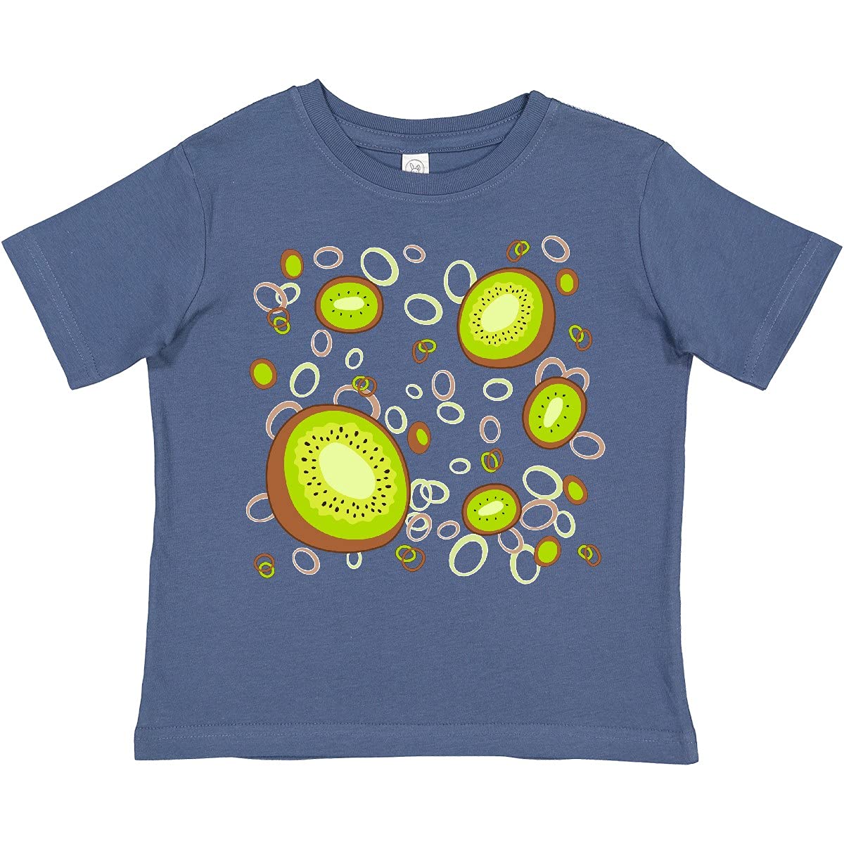 Inktastic Kiwi Fruit Party Toddler T-Shirt - Cute & Comfortable Cotton Tee for Boys & Girls - Perfect for Birthday Parties, Playdates & Everyday Wear