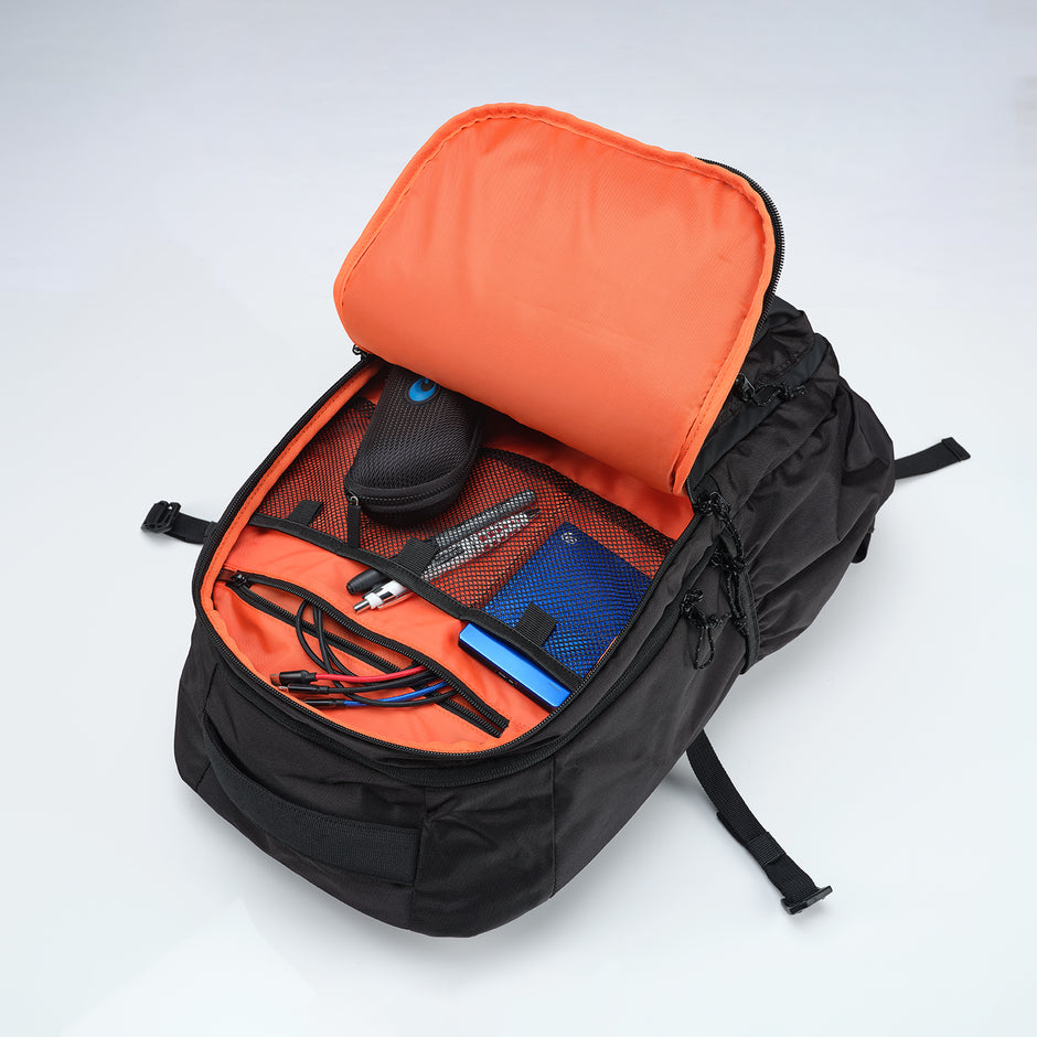 Caribee 6464 Storm 38L Overnight Backpack - Waterproof Travel Backpack for Hiking, Camping & Business Trips - Black