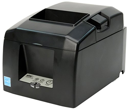 Star Micronics TSP654IIBi2 Bluetooth Thermal Receipt Printer - Auto Connect for iOS, Auto-Cutter, External Power Supply, Gray | Ideal for Retail, Restaurants & Mobile POS Systems