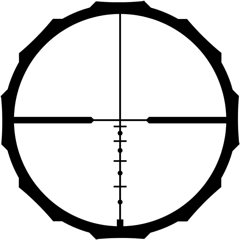 Crimson Trace Hardline 3-9x40 BDC Rifle Scope for .223/5.56 - Perfect for Hunting, Target Shooting & Tactical Use