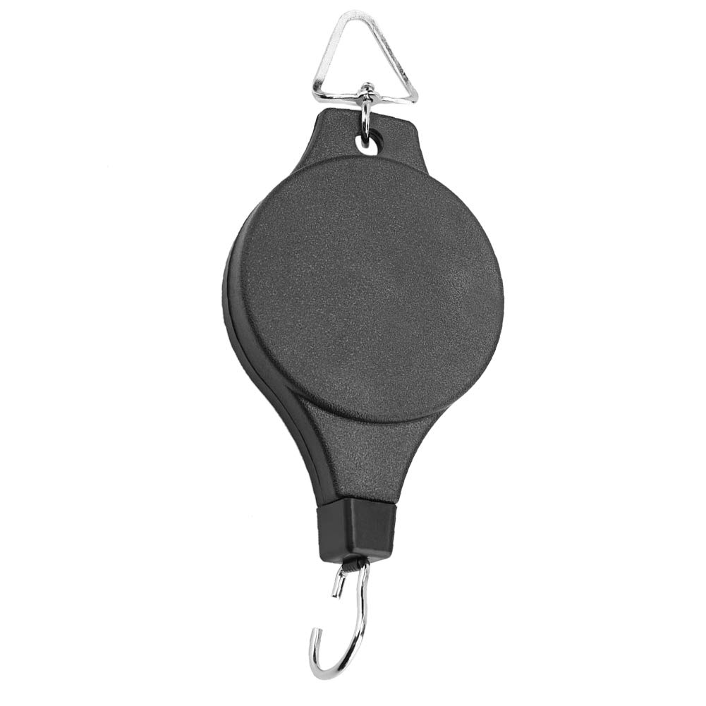 Adjustable Telescopic Plant Hanger - Retractable Pulley System for Hanging Potted Plants, Flower Baskets & Bird Feeders | Indoor & Outdoor Garden Decor Solution