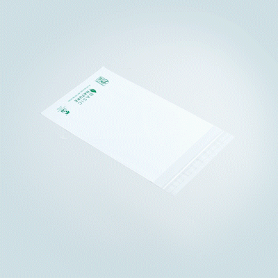 Eco-Friendly Translucent PLA/PBAT Compostable Self-Sealing Lip & Tape Bags - 9
