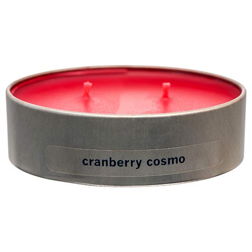 Colonial Candle 6-Pack Travel Tin Cranberry Cosmo Scented Candles - Bulk Wholesale Home Fragrance for Relaxation, Spa, Gifts & Holiday Decor