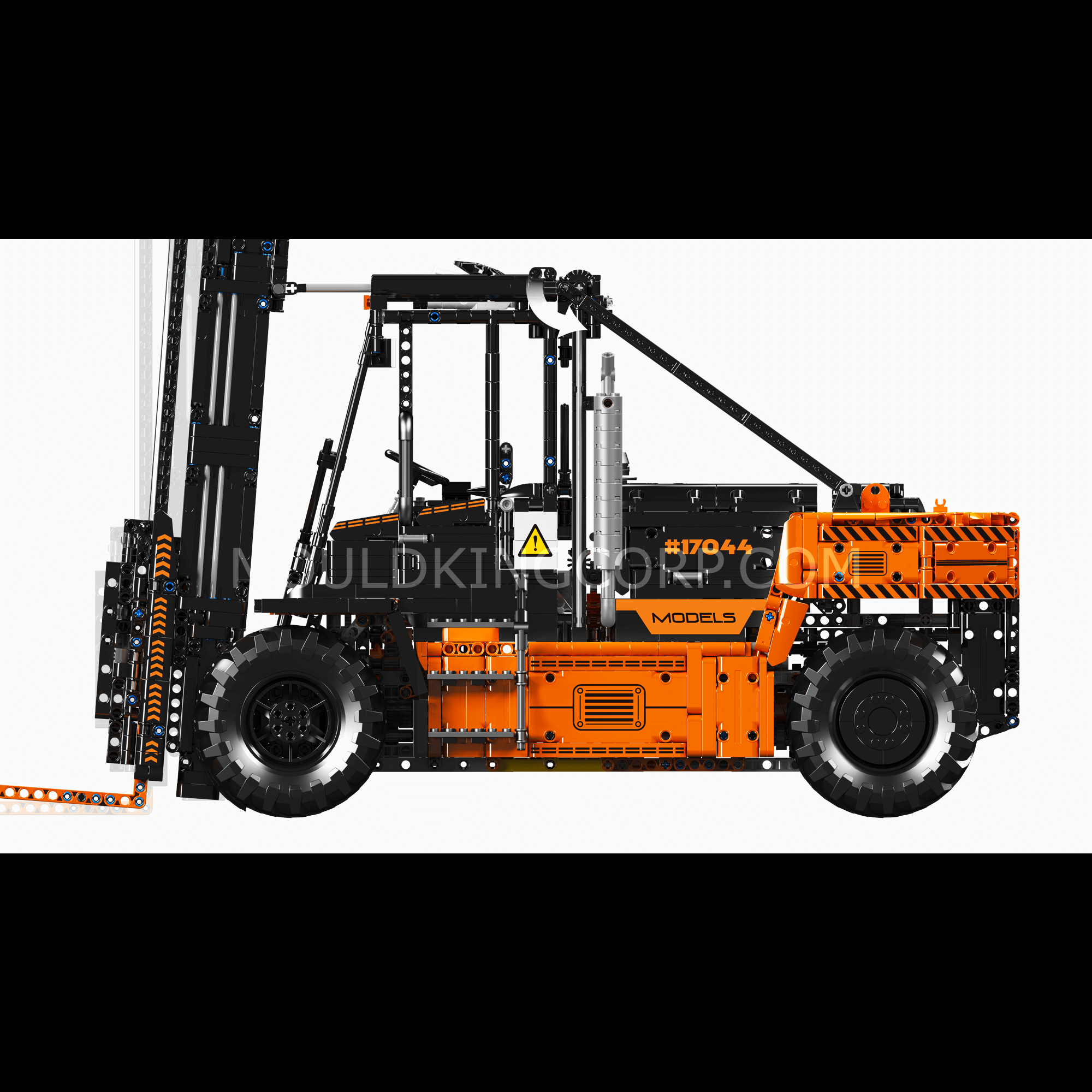 Mould King 17044/17045 Heavy Duty Forklift RC Building Set - 4579 Pcs STEM Toy for Adults & Kids | Construction Model Kit for Engineering Enthusiasts, DIY Project & Collectors | Perfect for Home, Office Display & Gift Giving