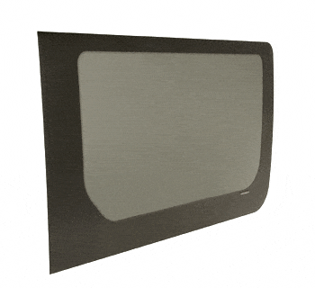 CRL Sprinter Windows 170/144 Passenger Side Sliding Door Fixed Glass Replacement FW628R - Perfect for Mercedes Sprinter Van Repairs & RV Window Upgrades