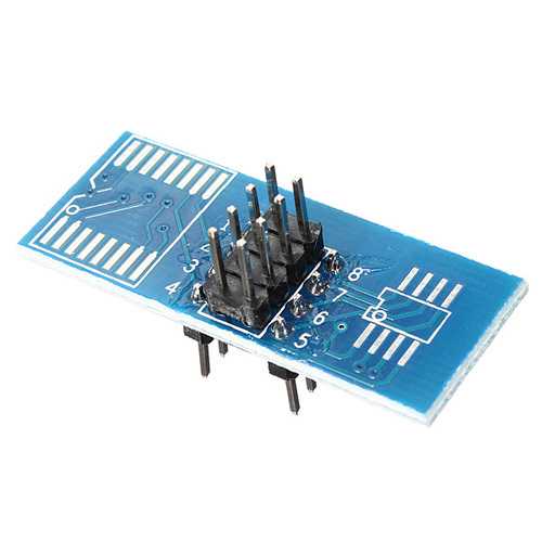 5pcs SOP8 SOIC8 Test Clip with Cable for EEPROM 93CXX/25CXX/24CXX - Perfect for BIOS Chip Programming and Memory Module Testing