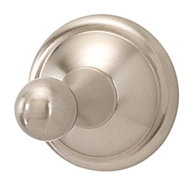 Alno A9280 1-7/8 Inch Heavy Duty Robe Hook - Rust-Resistant Bathroom Wall Hook for Towels, Robes & Coats - Perfect for Bathroom, Bedroom, Closet & Entryway Organization