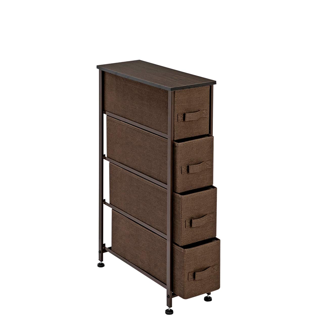 Slim Dresser with 4 Fabric Drawers - 7.9