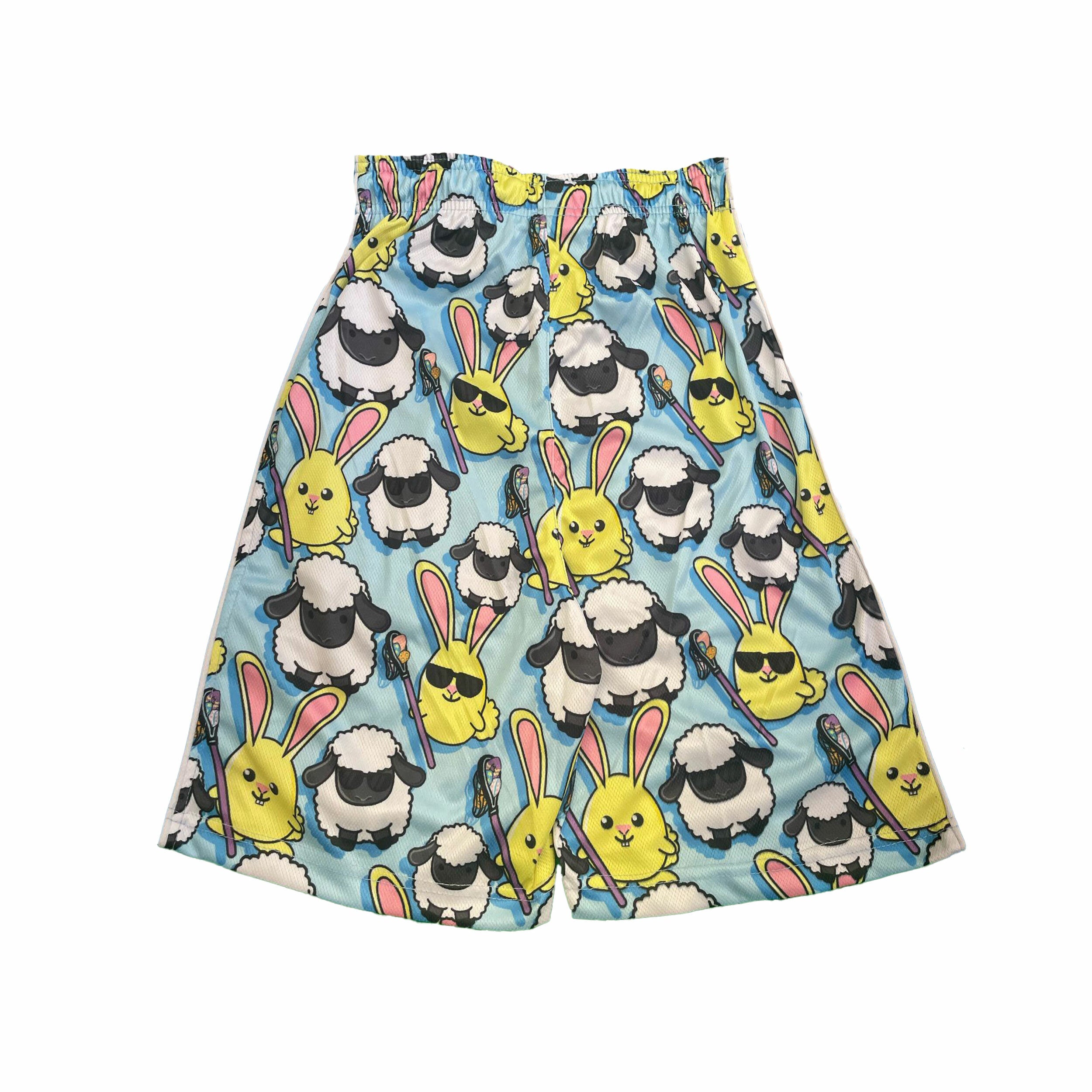 Boys' Baaad To The Flow Easter Short Sleeve T-Shirt - Cool Graphic Tee for Spring & Summer Outfits, Easter Party, and Casual Wear