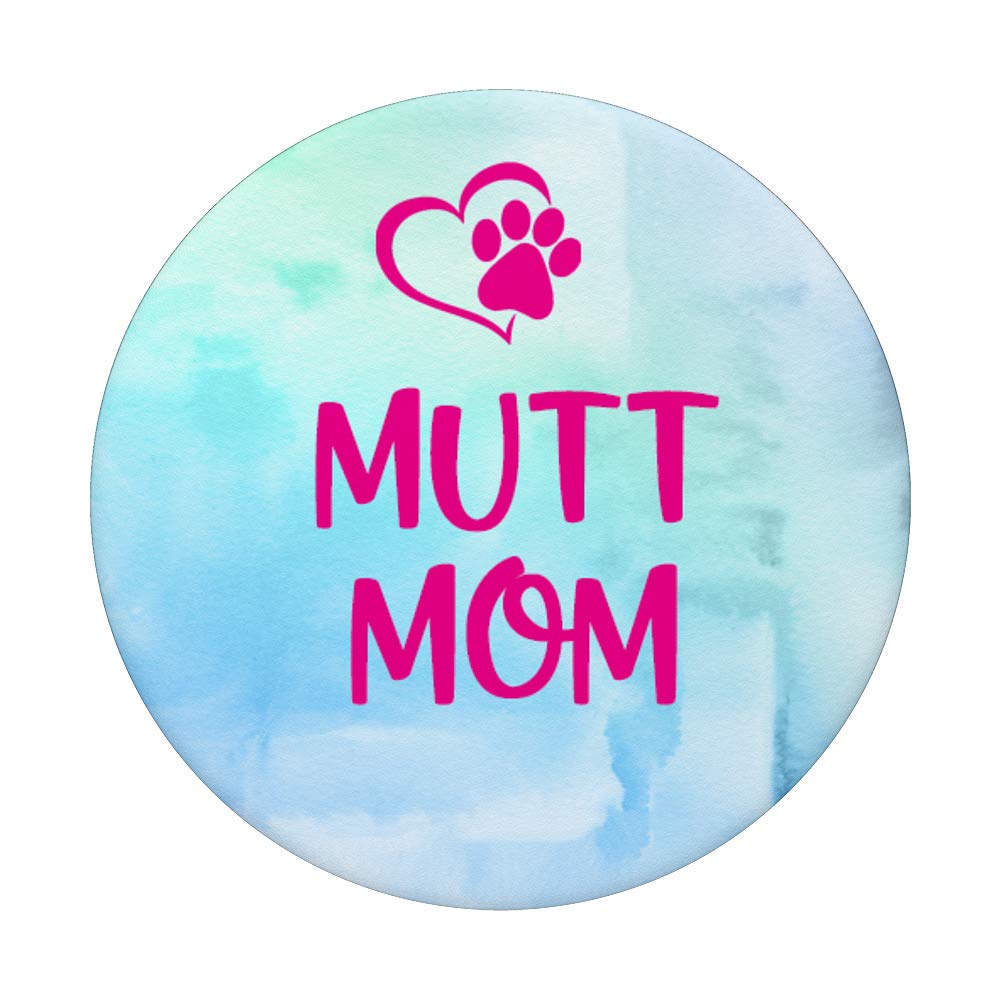 Funny Mutt Dog Mom Gift - Cute Dog Lover T-Shirt for Women | Perfect for Dog Walks, Pet Lovers & Animal Rescue Supporters