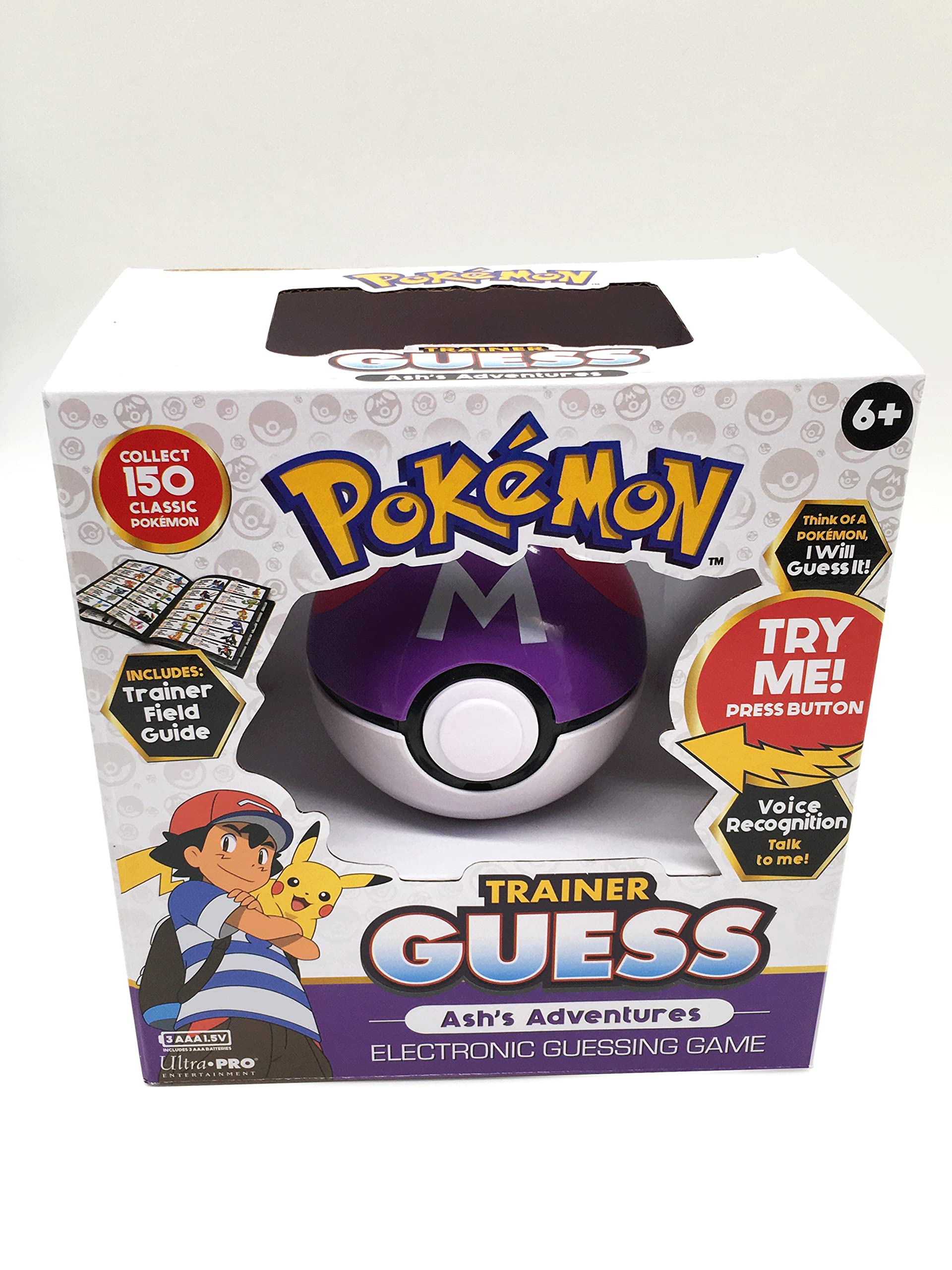 Pokemon Trainer Guessing Game - Ash's Adventures Toy for Kids & Travel Fun