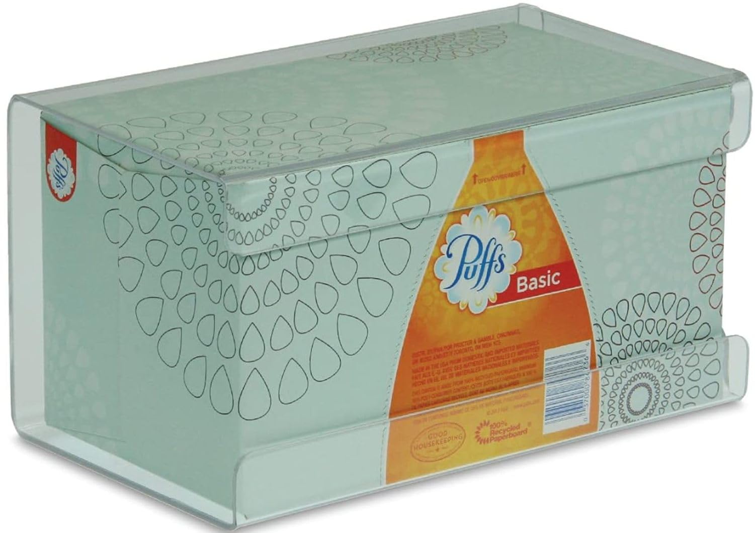 TrippNT 51140 Large PETG Tissue Box Holder - Durable & Stylish Tissue Dispenser for Home, Office, or Car Use | Perfect for Living Room, Bathroom & Desk Organization