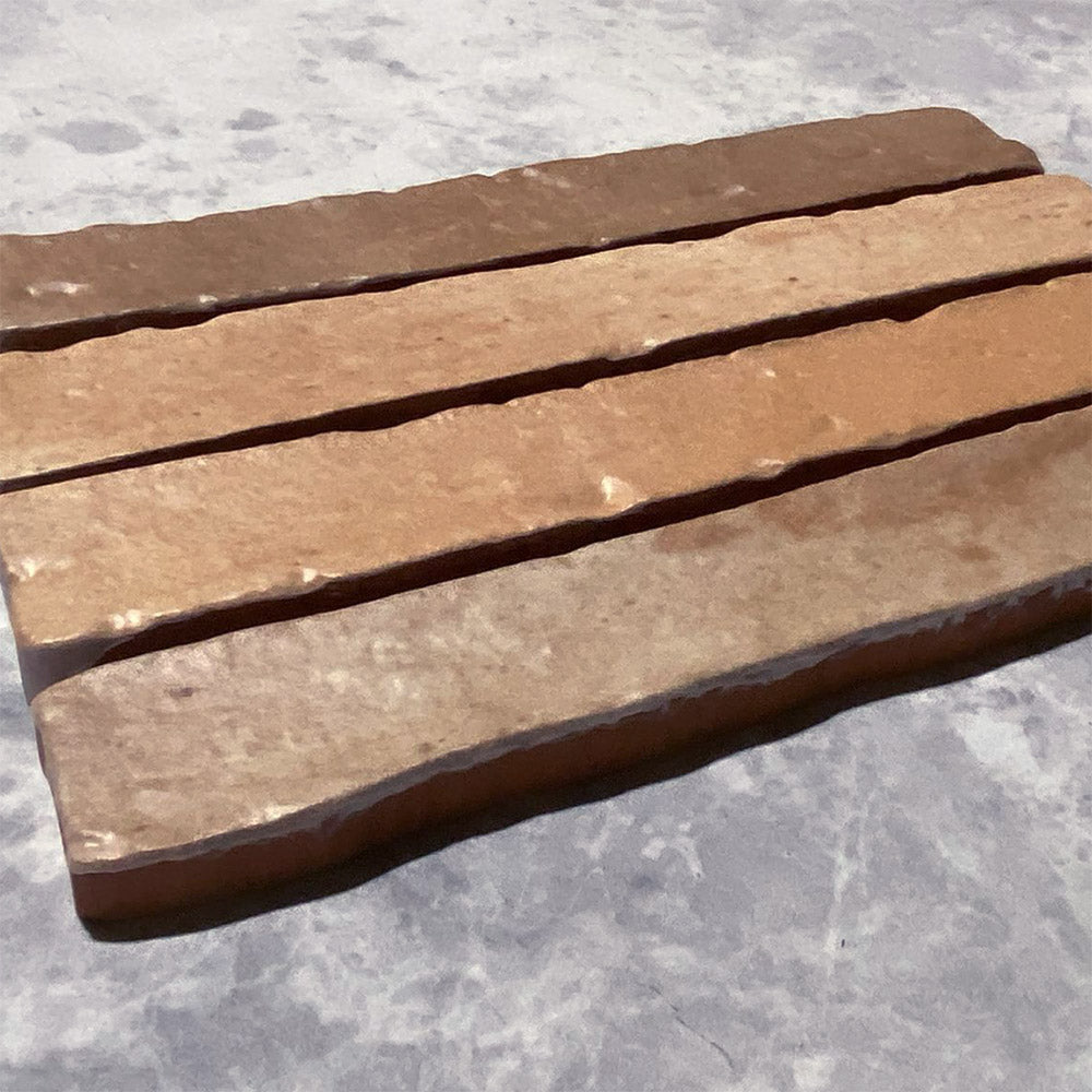 Brickfield Cotto 35x230x10.4 Subway Brick Porcelain Tiles - Classic Kitchen Backsplash & Bathroom Wall Tiles for Modern Home Decor