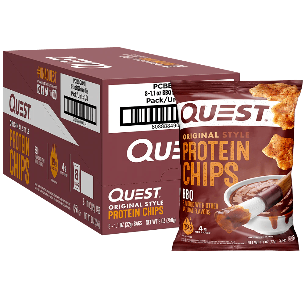 Quest Tortilla Style Protein Chips - 8 Pack | High Protein Low Carb Snacks for Keto Diet | Perfect for On-the-Go, Workouts & Healthy Snacking