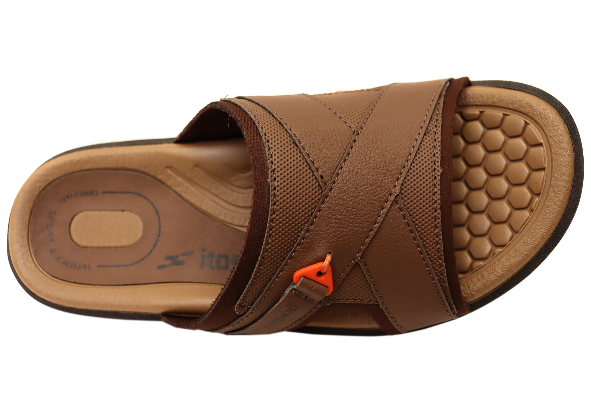 Itapua Bounty Men's Comfortable Slides Sandals - Brazilian Made Summer Beach & Pool Slides for Men - Perfect for Vacation, Lounging and Outdoor Wear