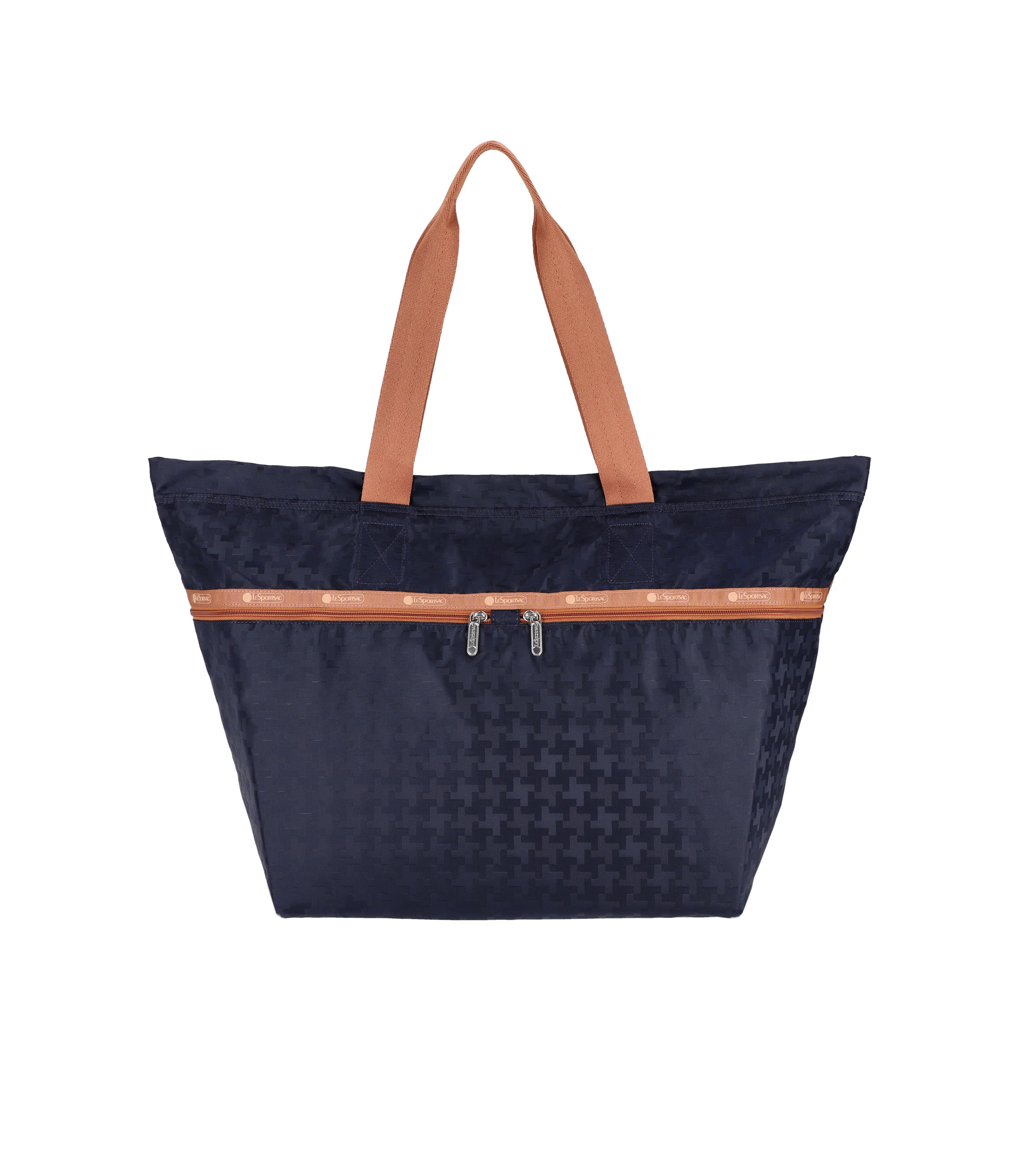 Carlin Zip Top Tote Bag for Women - Waterproof Large Capacity Travel Shopping Bag with Zipper Closure - Perfect for Work, Gym, Beach & Daily Use