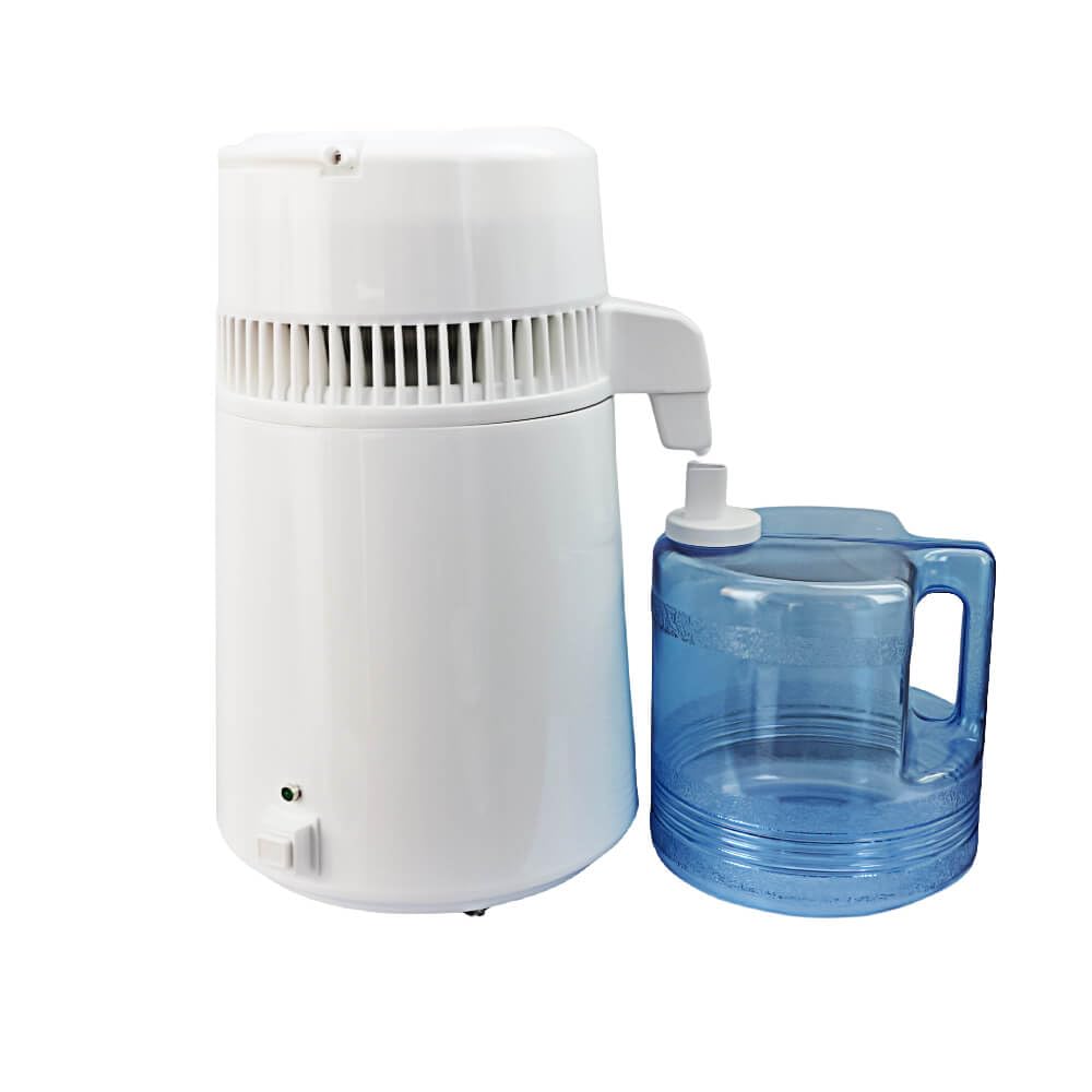 4L 750W Pure Water Distiller Machine for Home - Countertop Water Purification System for Drinking, Cooking, Baby Formula & Coffee | BPA-Free Stainless Steel Water Distiller