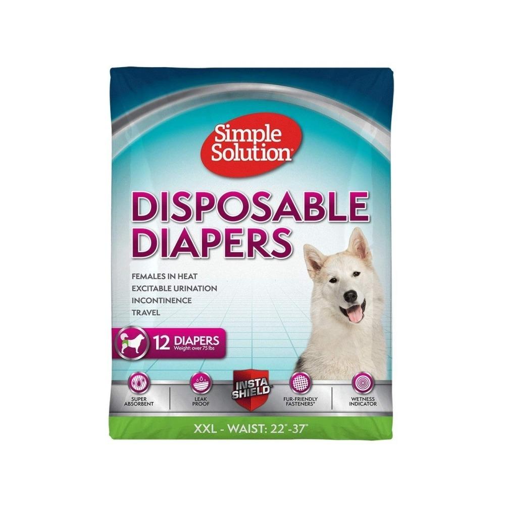 **Washable Female Dog Diapers - Reusable & Absorbent Pet Incontinence Pants for Small to Large Dogs - Perfect for House Training, Travel & Senior Dogs**