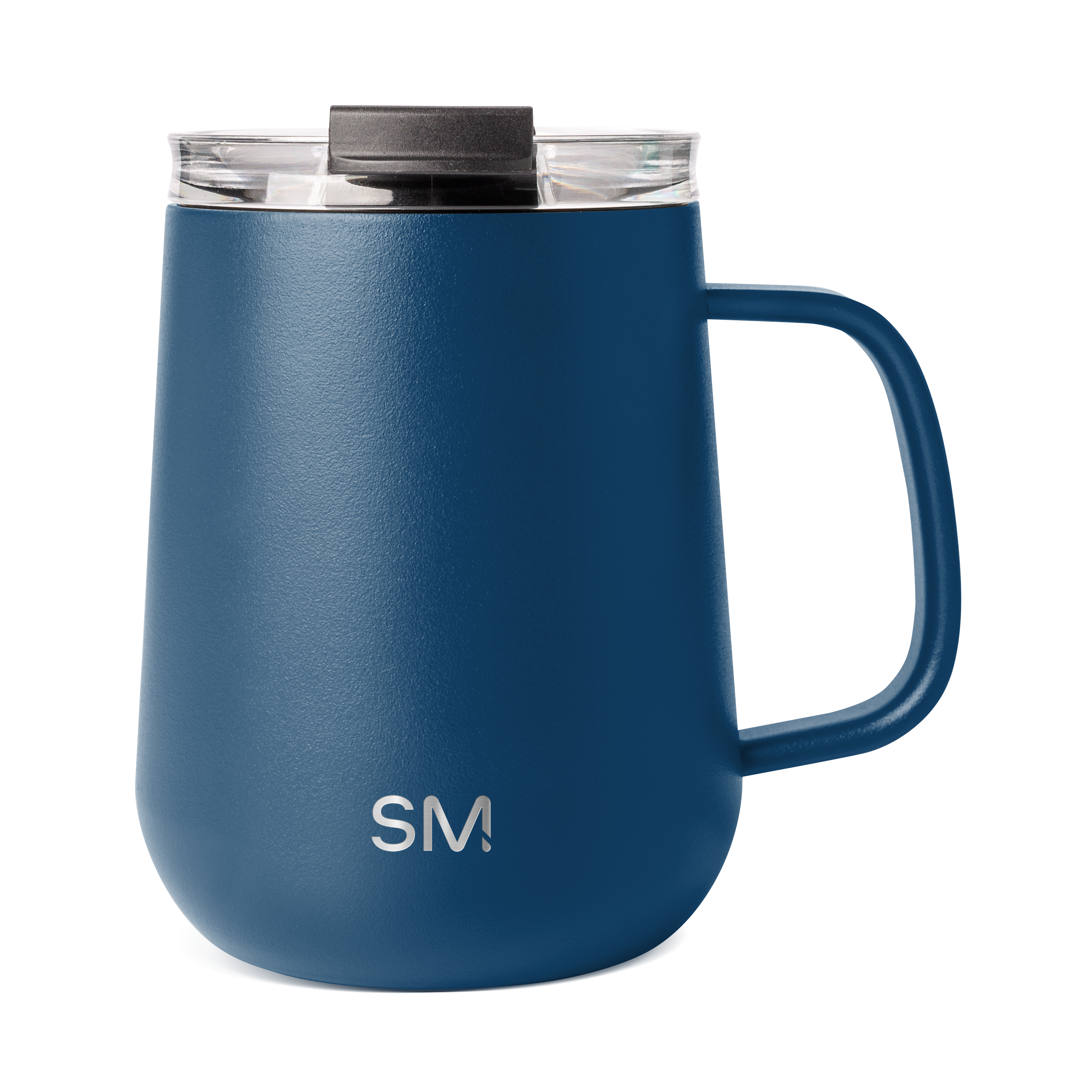 Premium 12 oz Voyager Coffee Mug with Handle - Insulated Travel Mug for Hot & Cold Drinks - Perfect for Office, Commute, Camping & Outdoor Adventures