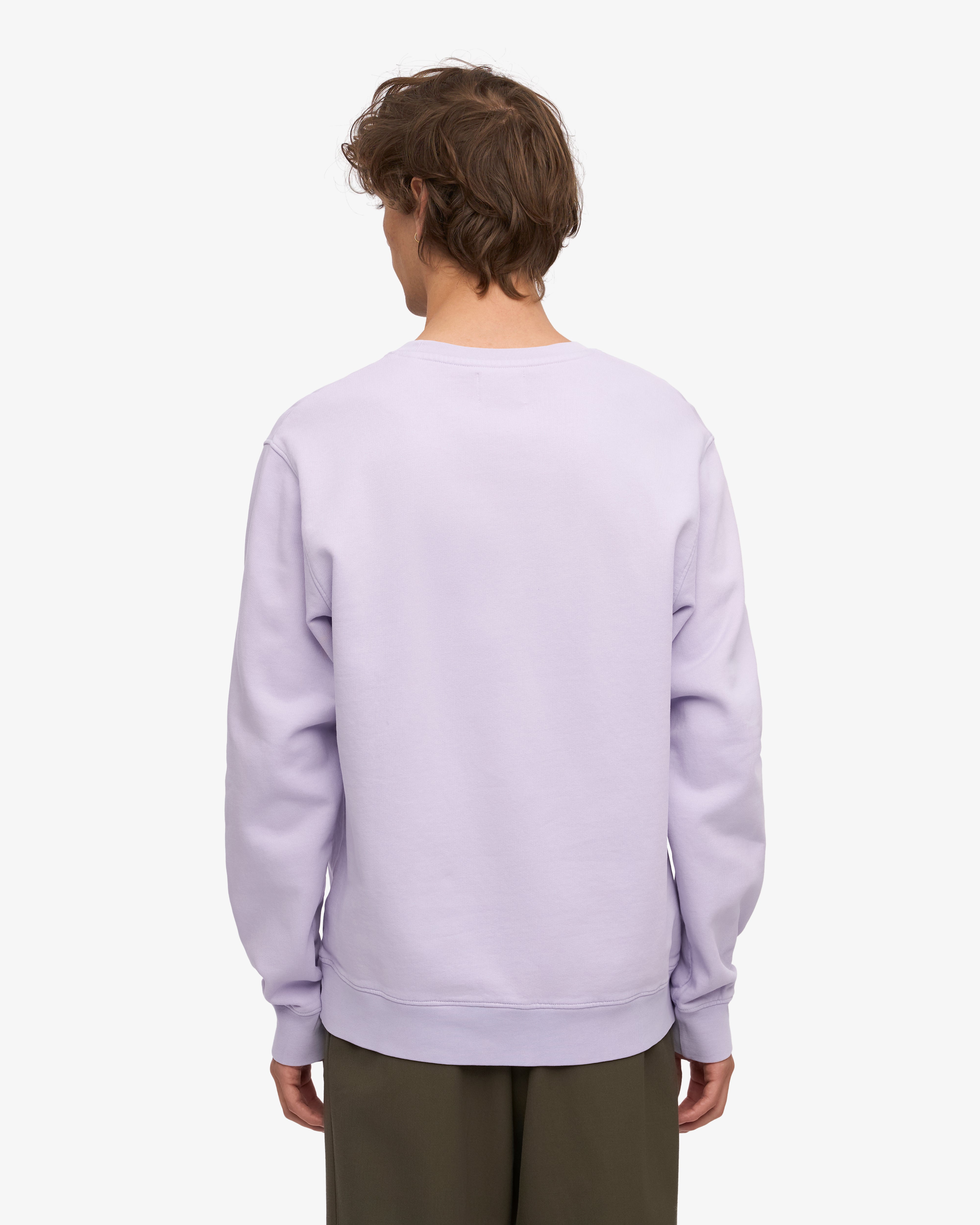 Organic Cotton Classic Crew Neck T-Shirt - Soft Lavender Color for Women | Casual Wear, Layering & Everyday Comfort