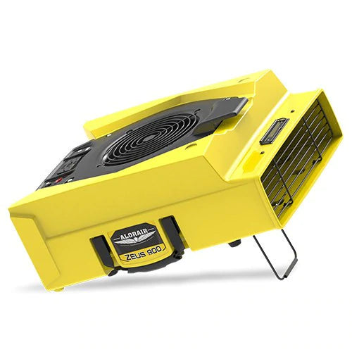 AlorAir Zeus 900 High-Power Air Mover - Commercial Grade Water Damage Restoration Fan for Flood Cleanup, Drying Carpets & Construction Sites - Fast Drying with 900 CFM Airflow