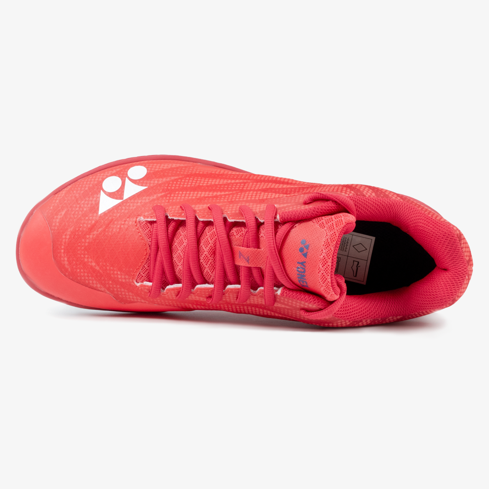 Yonex Aerus Z2 Men's Badminton Court Shoes - Lightweight & Breathable for Indoor Sports (Ruby Red) | Perfect for Badminton, Squash & Indoor Court Games