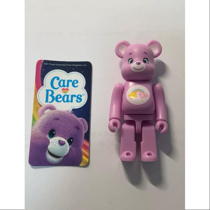 Bearbrick Series 43 ANIMAL Care Bears Best Friend Bear 100% Collectible Vinyl Figure - Perfect for Anime Fans, Toy Collectors & Home Decor Display