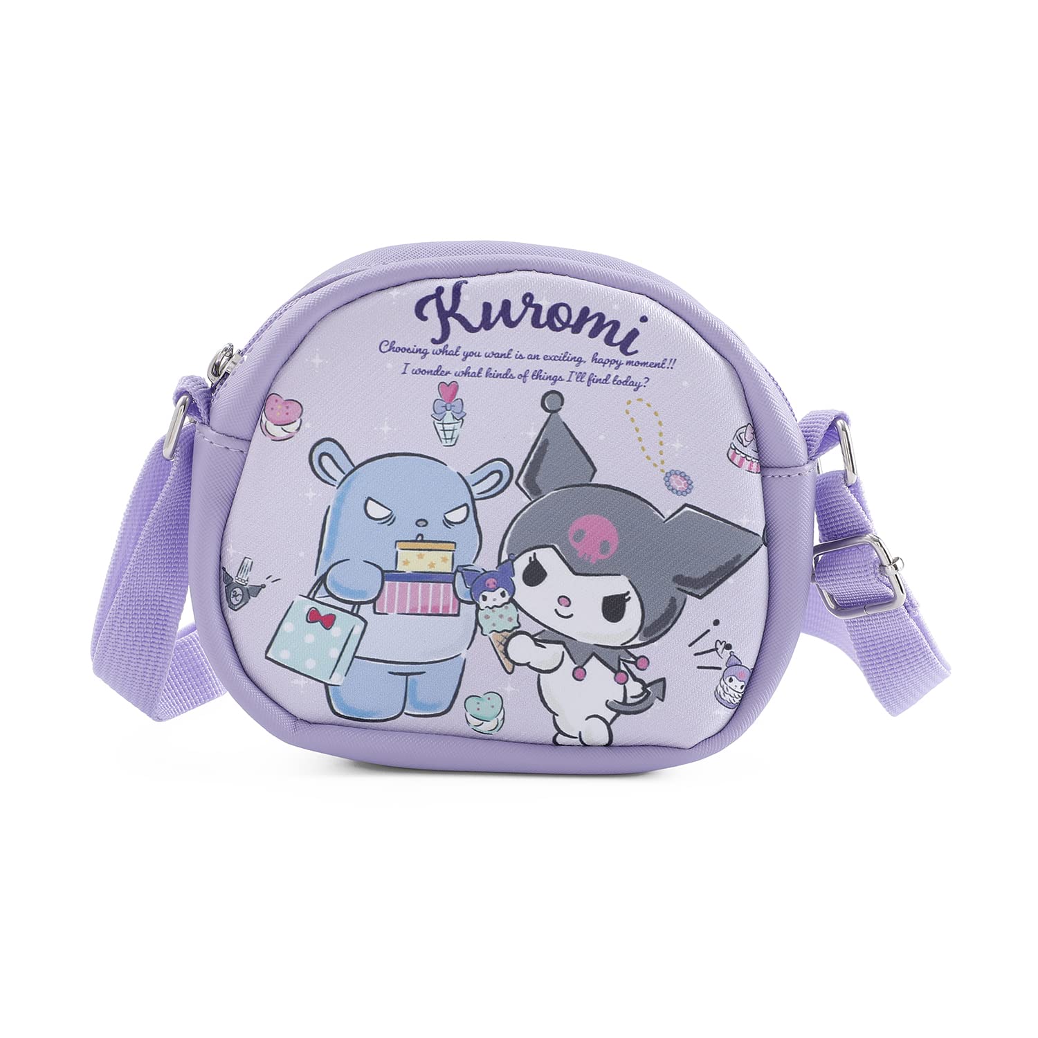 Stylish Cute Kitty Cat Crossbody Shoulder Bag for Women & Girls - Fashionable Crossbody Purse with Adjustable Strap - Perfect for Daily Use, Shopping, Travel & Casual Outings