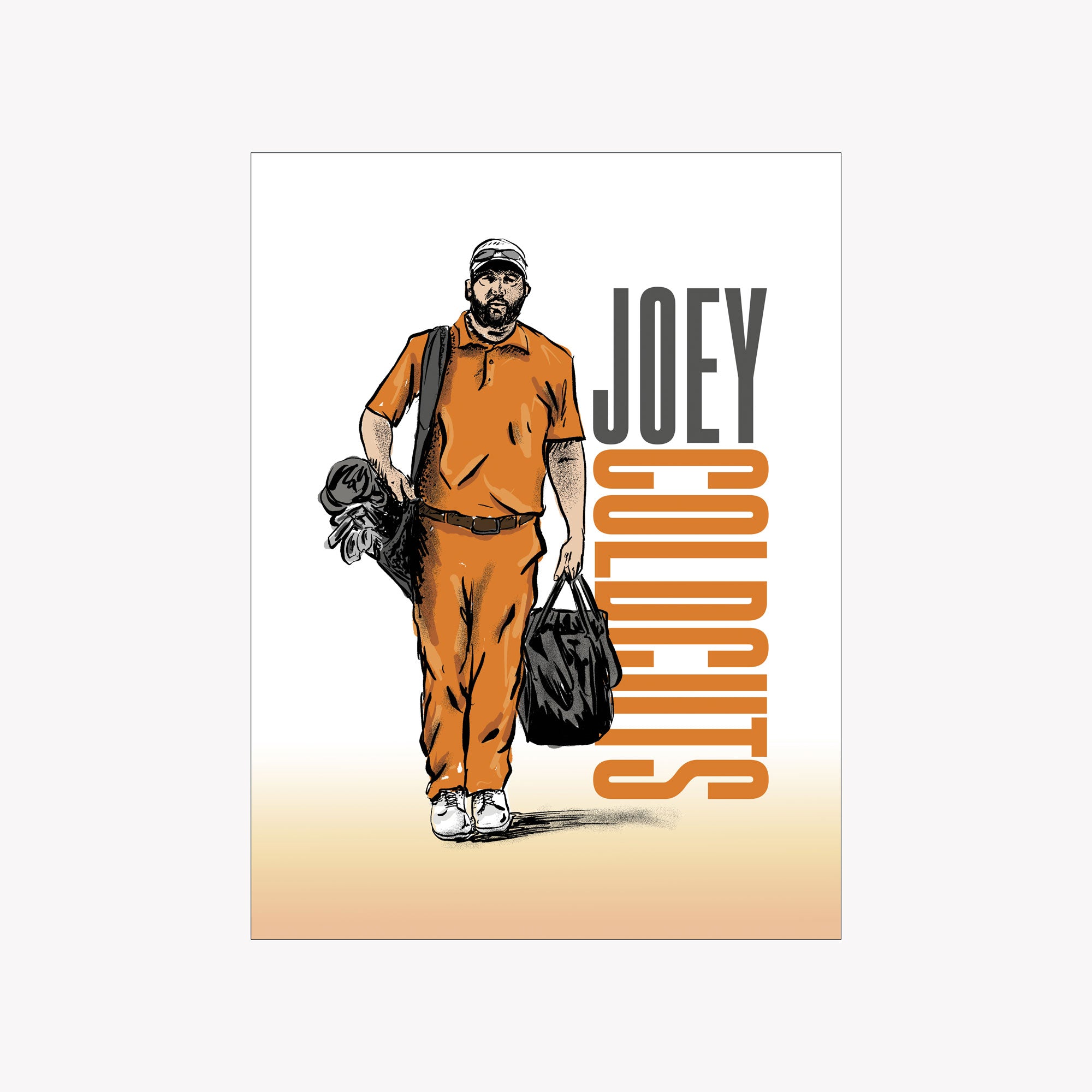 Joey Cold Cuts Poster - Premium Quality Meat Slicing Art Print - Perfect for Kitchen Decor, Butcher Shop Wall Art & Food Lover Gifts