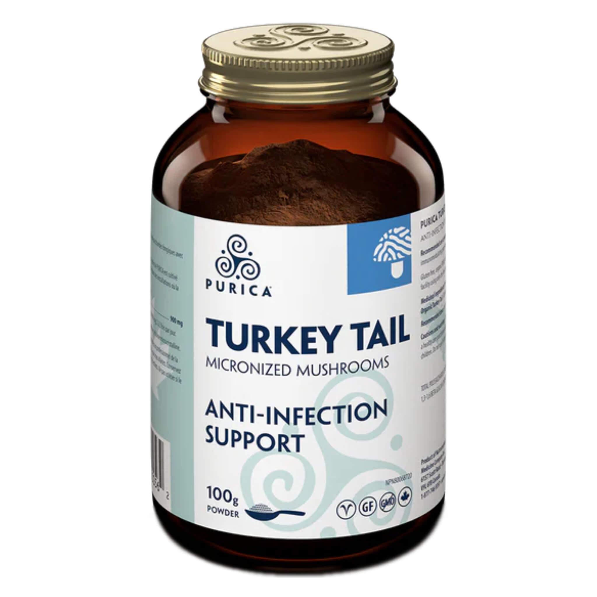 Organic Coriolus/Turkey Tail Mushroom Extract - Full Spectrum Supplement for Immune Support & Wellness - Perfect for Daily Health Boost & Detox