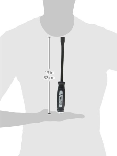 Williams JHWC-807 12-Inch Screwdriver Type Pry Bar - Heavy Duty Demolition Tool for Construction, Auto Repair & Home Improvement Projects