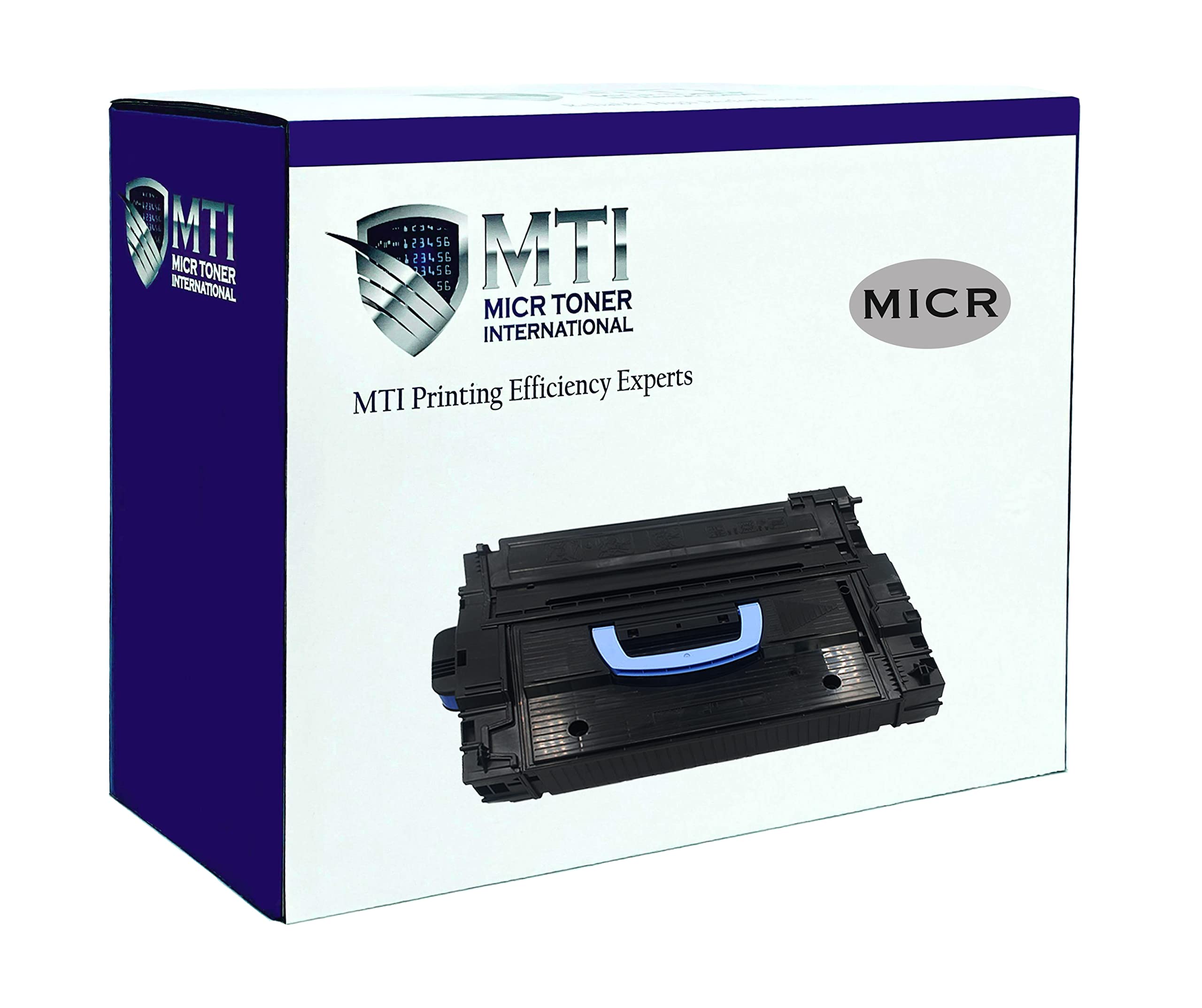 Premium Remanufactured MICR Toner Cartridge for HP 43X / C8543X - Compatible with HP LaserJet 9000, 9040, 9050, M9040 MFP, M9050 MFP, E72535 MFP Printers - Secure Check Printing for Banks & Financial Institutions
