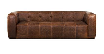 Modern Capa Sofa - Comfortable 3-Seater Couch for Living Room, Lounge & Office - Soft Fabric Upholstery with Sturdy Wooden Frame - Perfect for Relaxing, Entertaining & Small Spaces