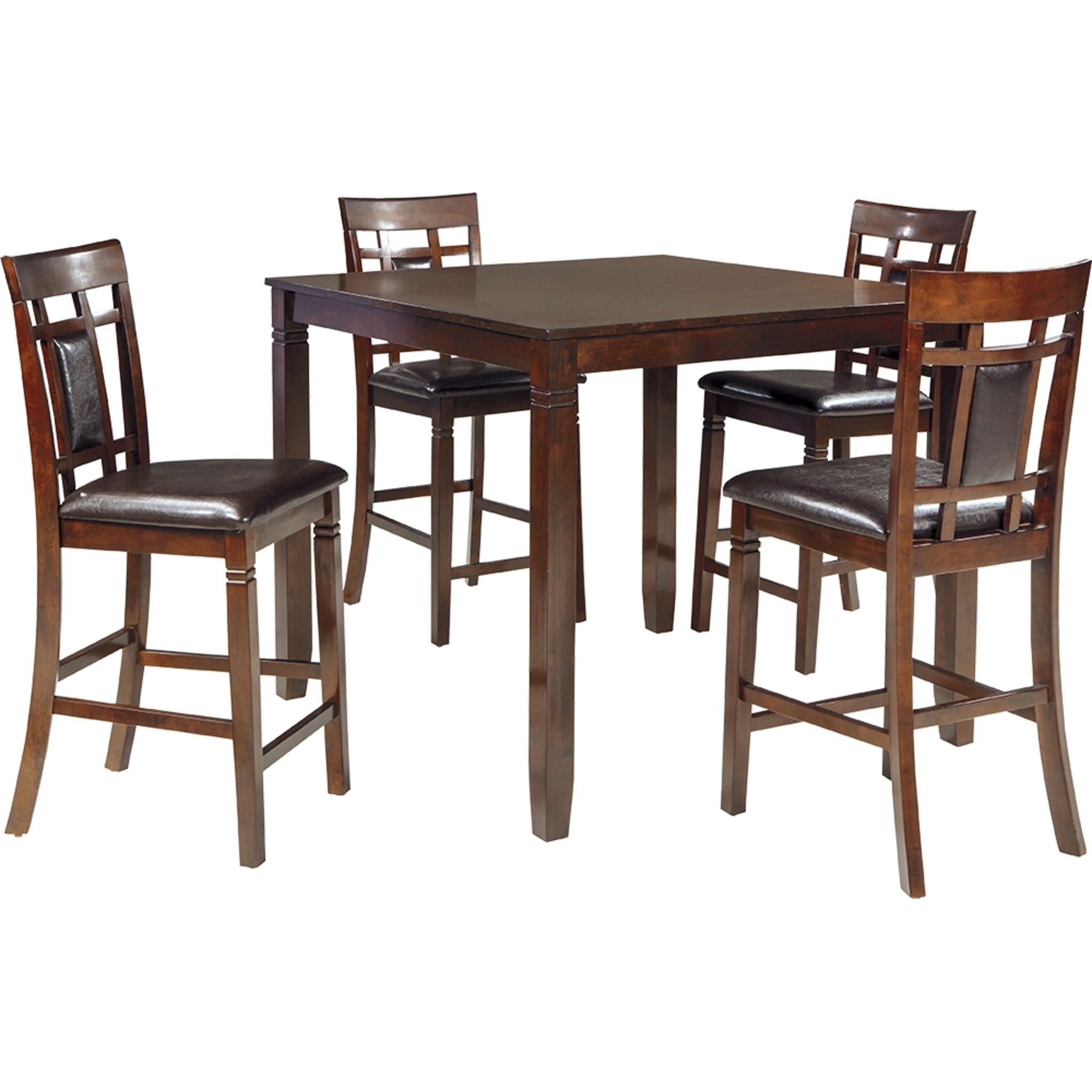 Bennox 5-Piece Counter Height Dining Set - Modern Kitchen Table & Stools for Small Spaces - Perfect for Breakfast Nook, Apartment, or Bar Area